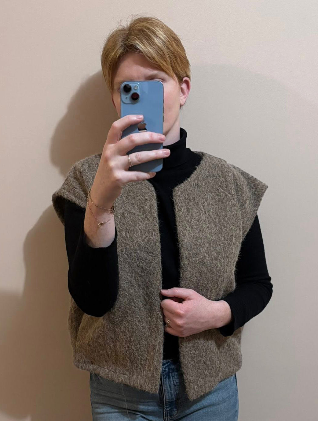 Gilet KAROLL - Taupe