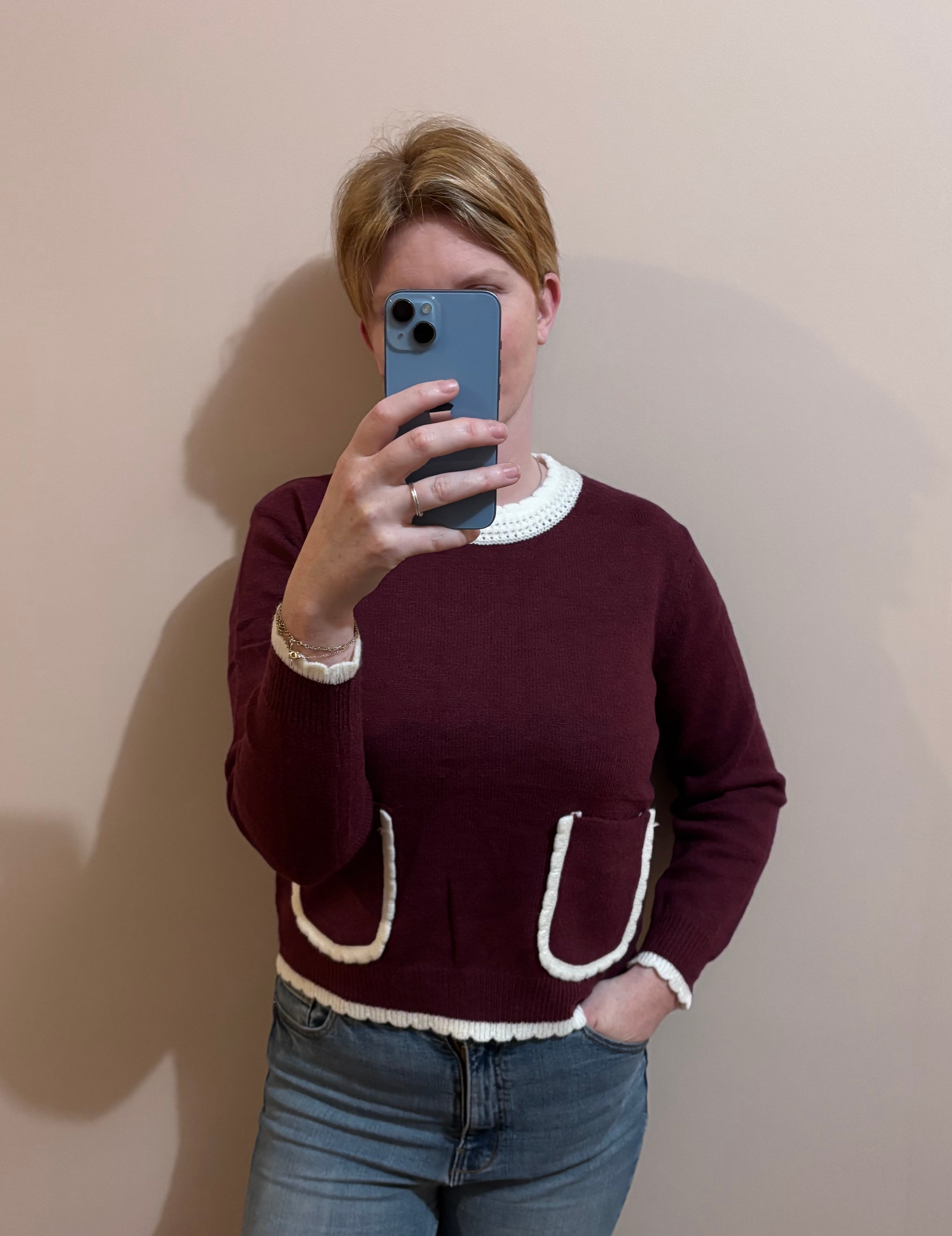 Pull JEANNE - Bordeaux