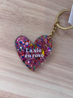 Porte clés avec message