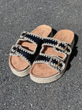 Sandalette paillette