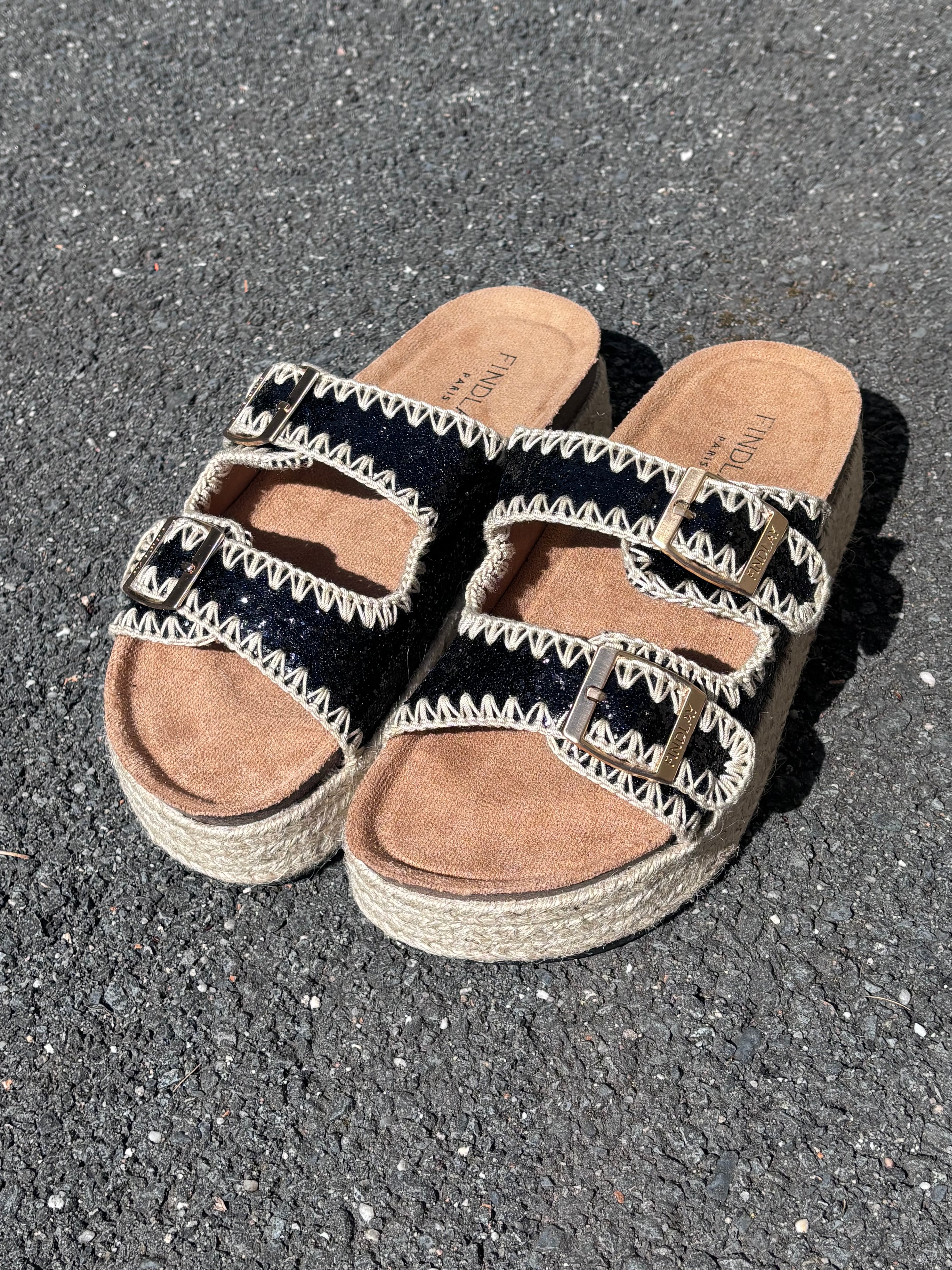 Sandalette paillette