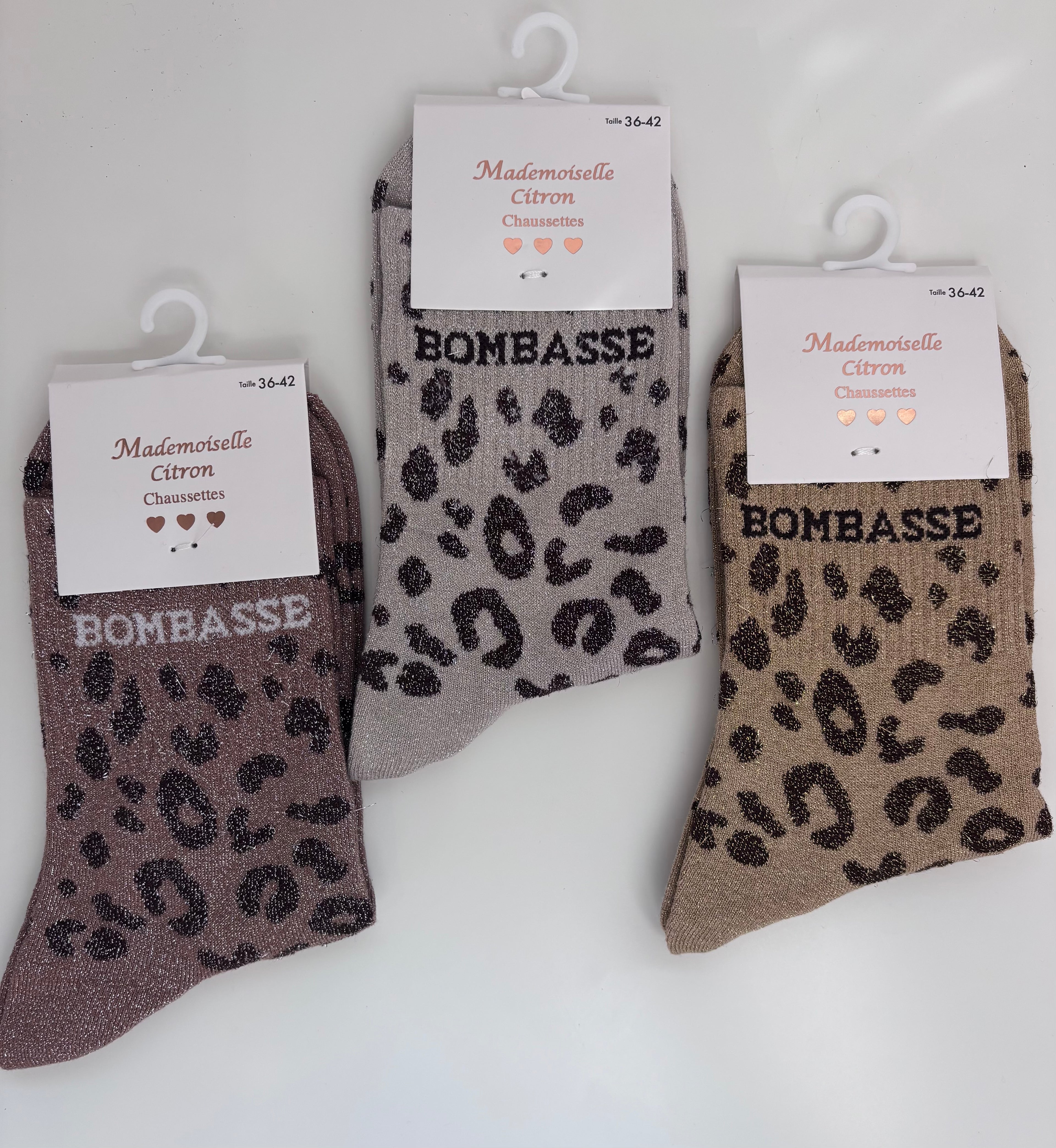 Chaussette Léopard BOMBASSE