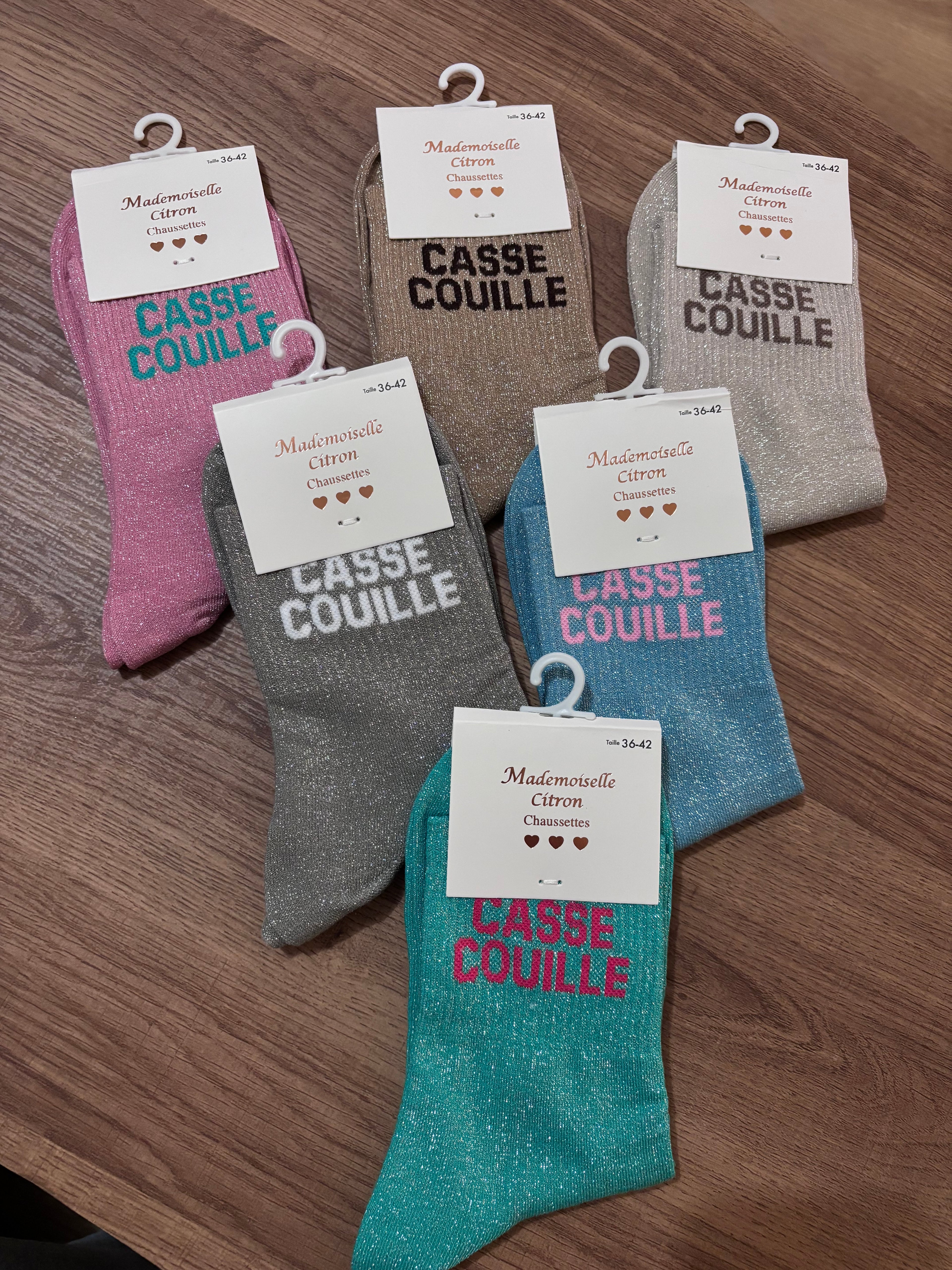 Chaussette CASSE COUILLE