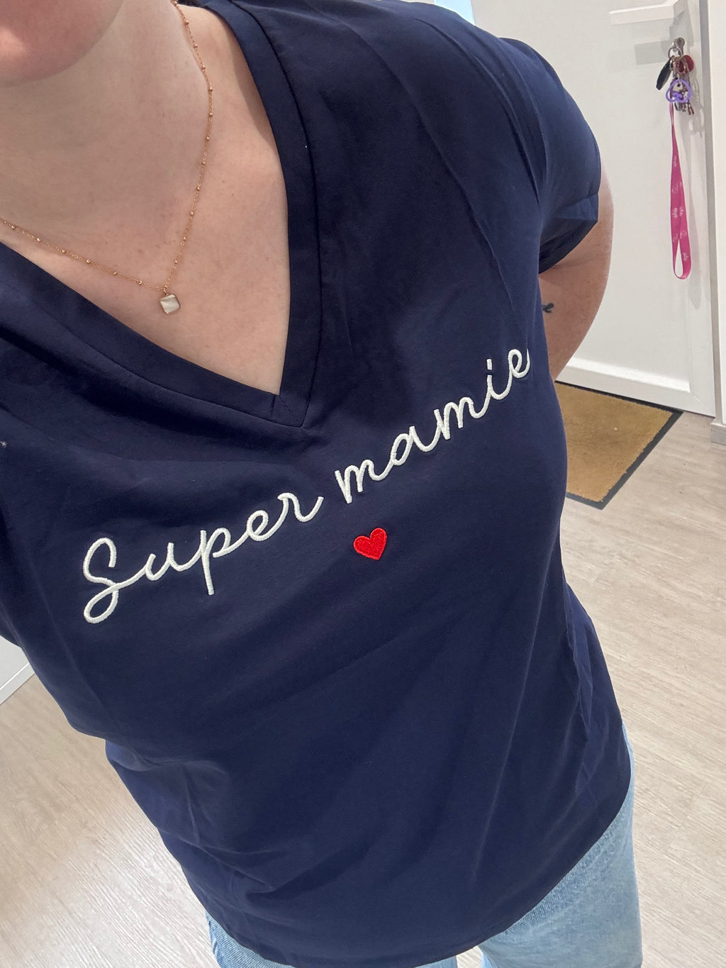 T-shirt Super Mamie